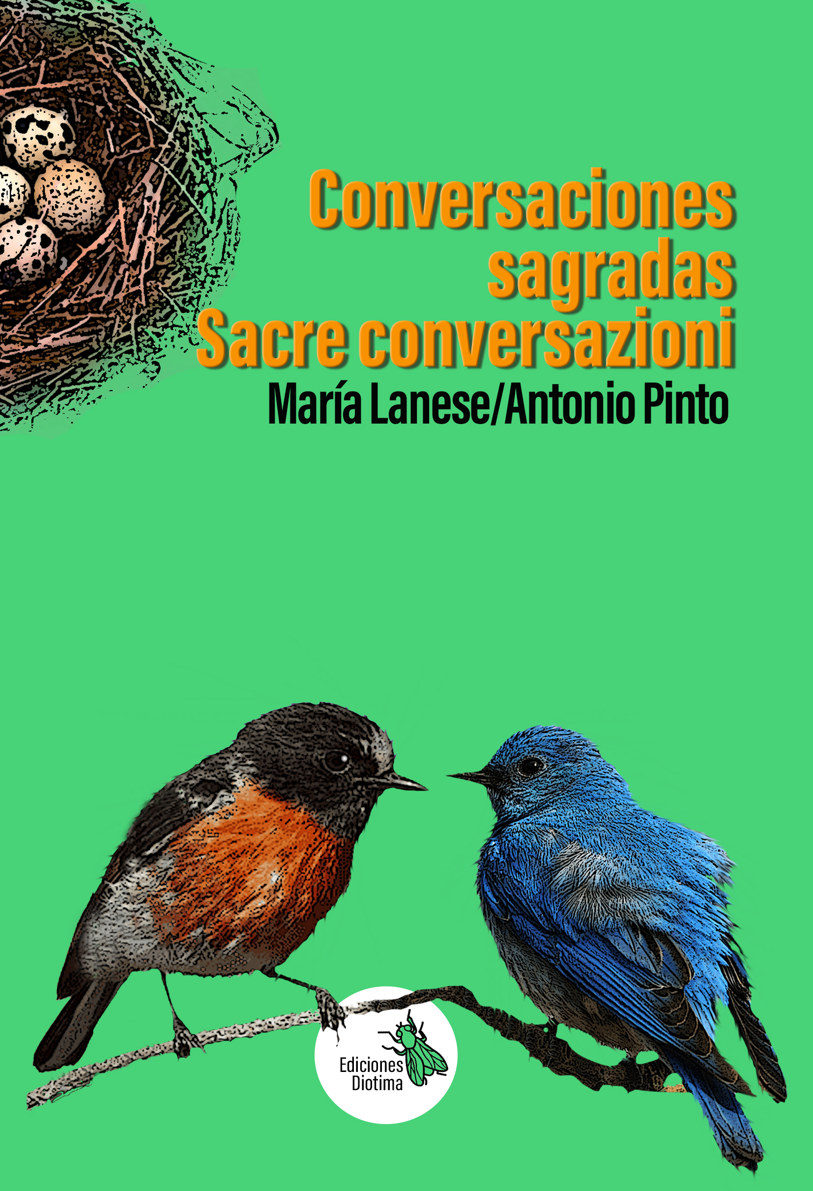 Tapa de Conversaciones sagradas / Sacre conversazioni de María Lanese y Antonio Pinto