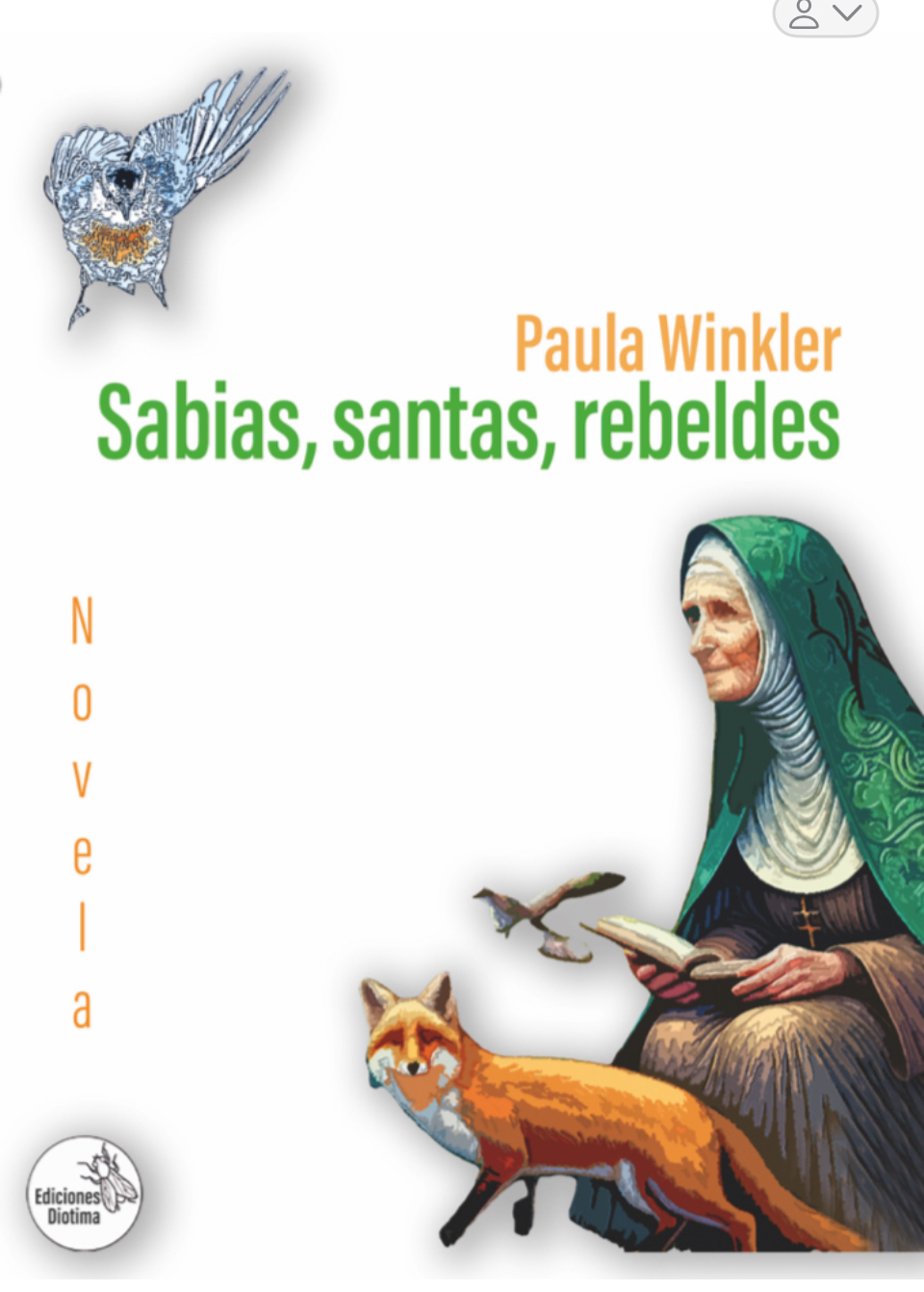 Tapa de Sabias, santas, rebeldes de Paula Winkler